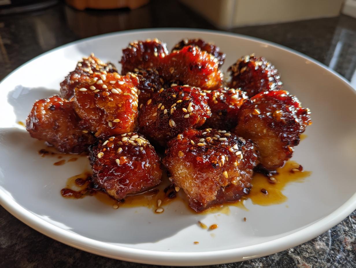 Flavor Explosion: Sweet & Spicy Air Fryer Honey Sesame Chicken Recipe