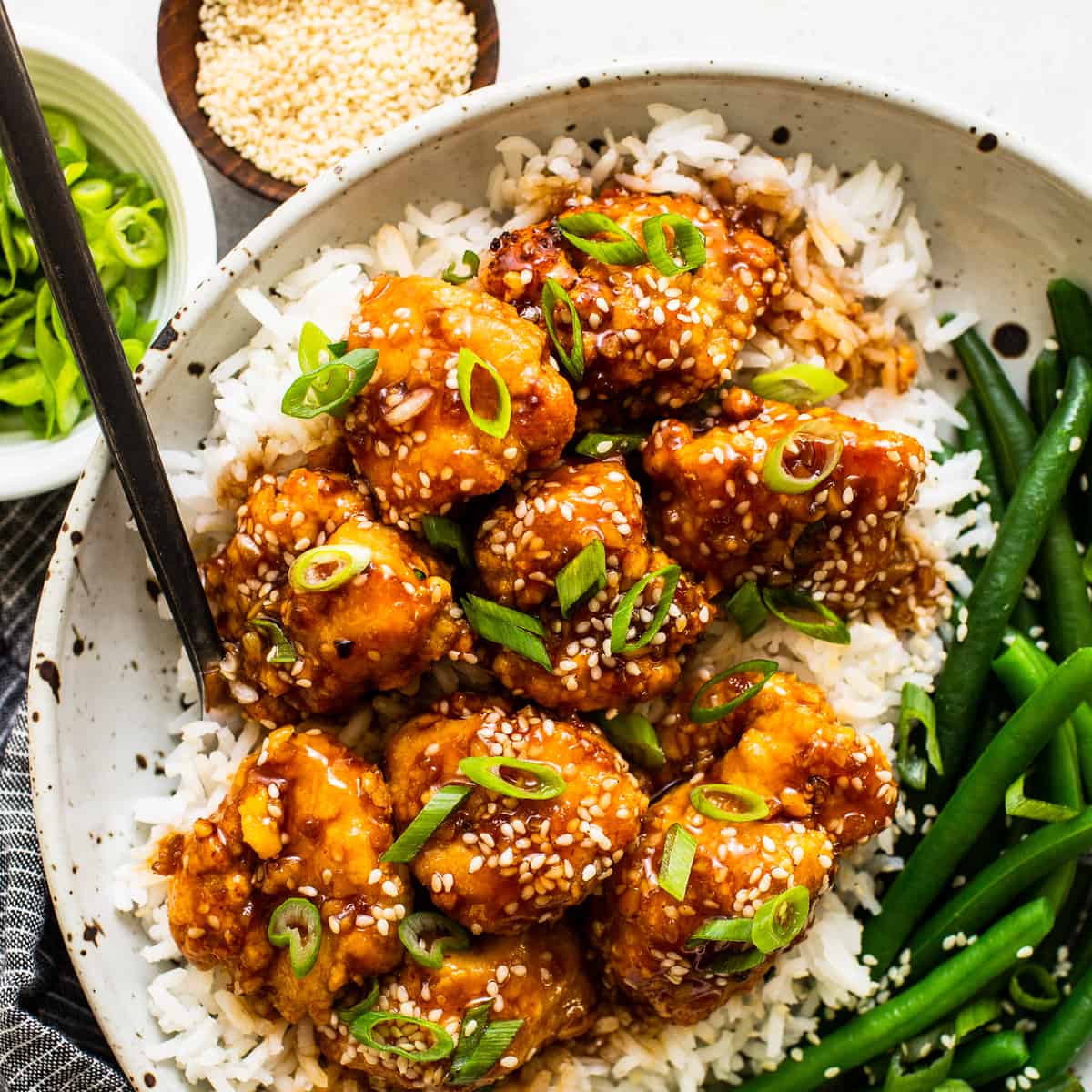 Minute Air Fryer Honey Sesame Chicken: Easy Weeknight Dinner